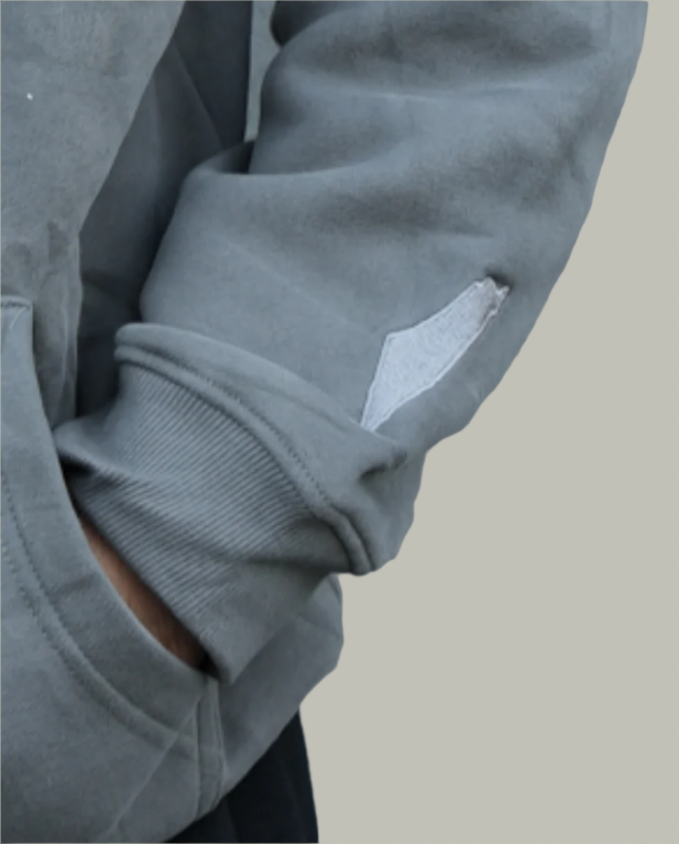 Essential Palestine Adult Hoodie - Grey