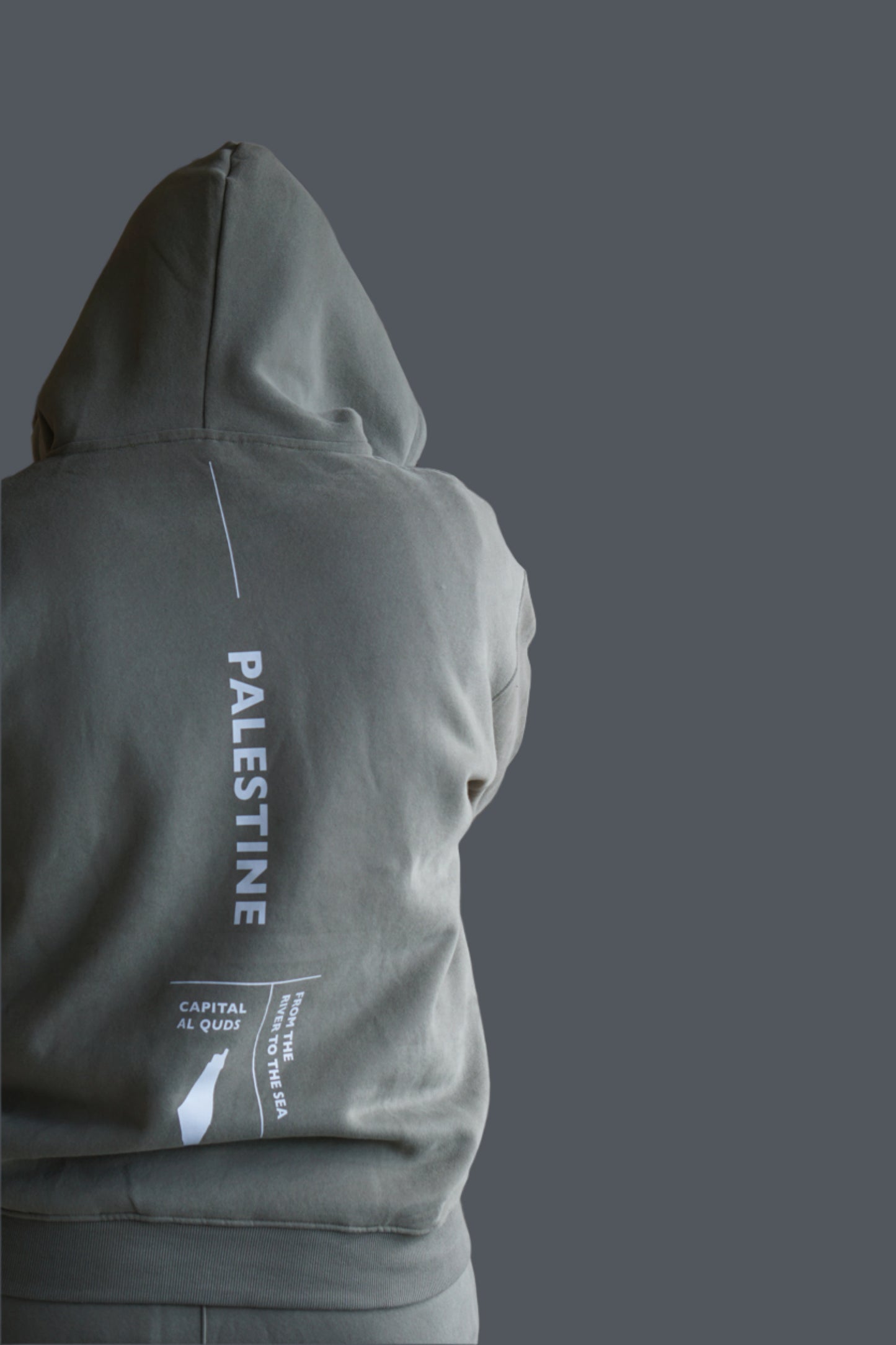Elite Palestine Adult Hoodie - Sage