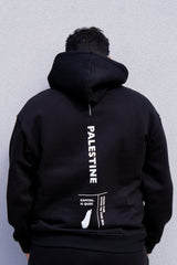 Elite Palestine Adult Hoodie - Black