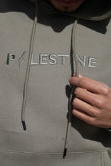 Essential Palestine Adults Hoodie - Sage