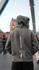 Elite Palestine Adult Hoodie - Grey