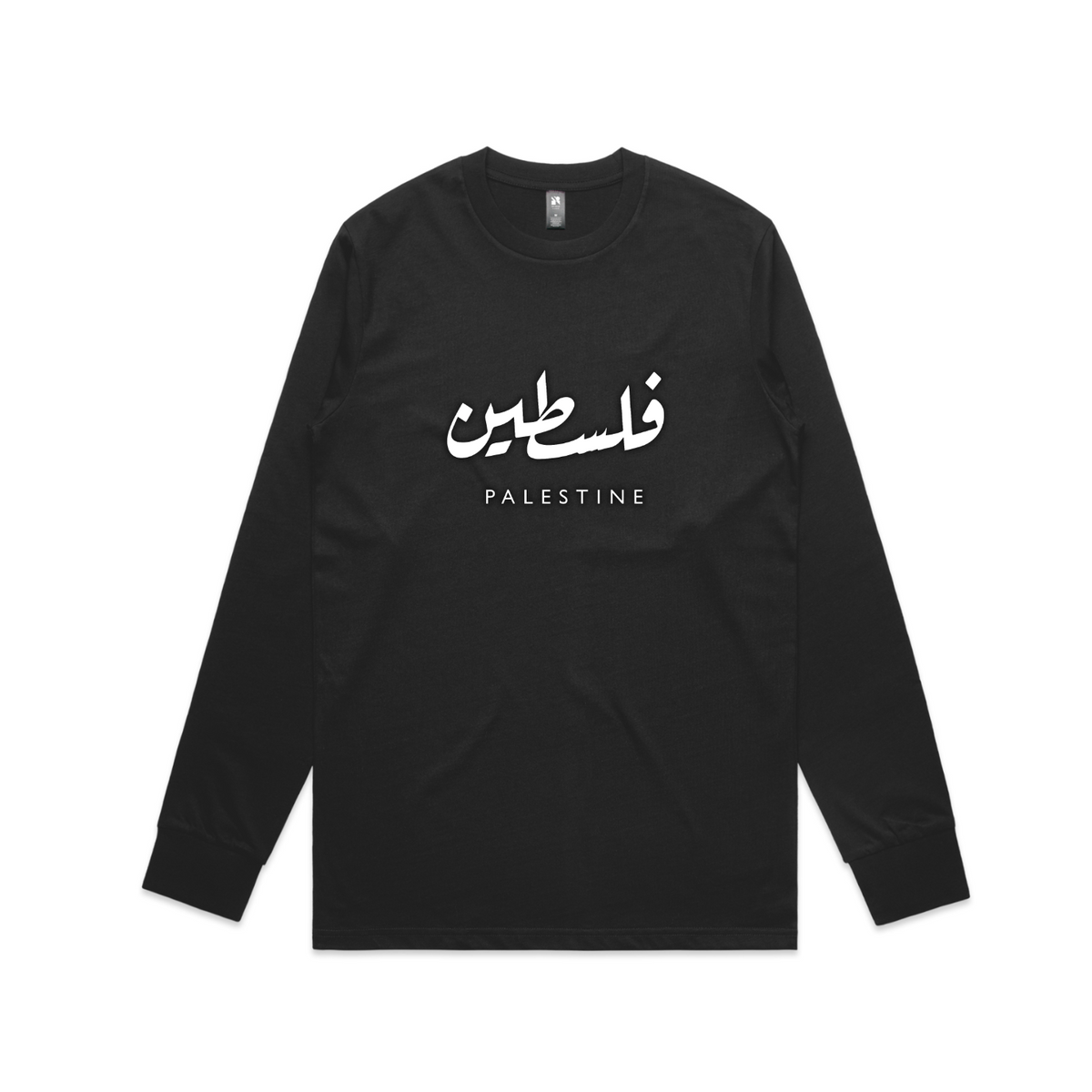 Raise the Kuffiyeh - L/S Black Top