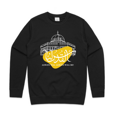 Our Quds - L/S Black Sweater